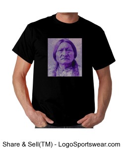 Sitting Bull, Purple Design Zoom