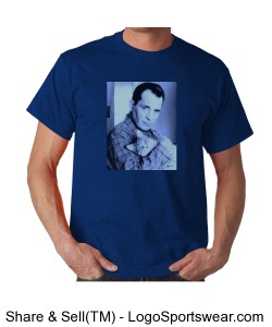 Kerouac and kitty, Blue Design Zoom