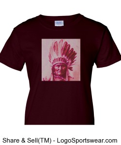 Chief Geronimo, Red Design Zoom